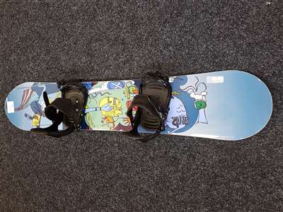 Použitý snowboard CRAZY CREEK + viazanie Rage veľkosť XS