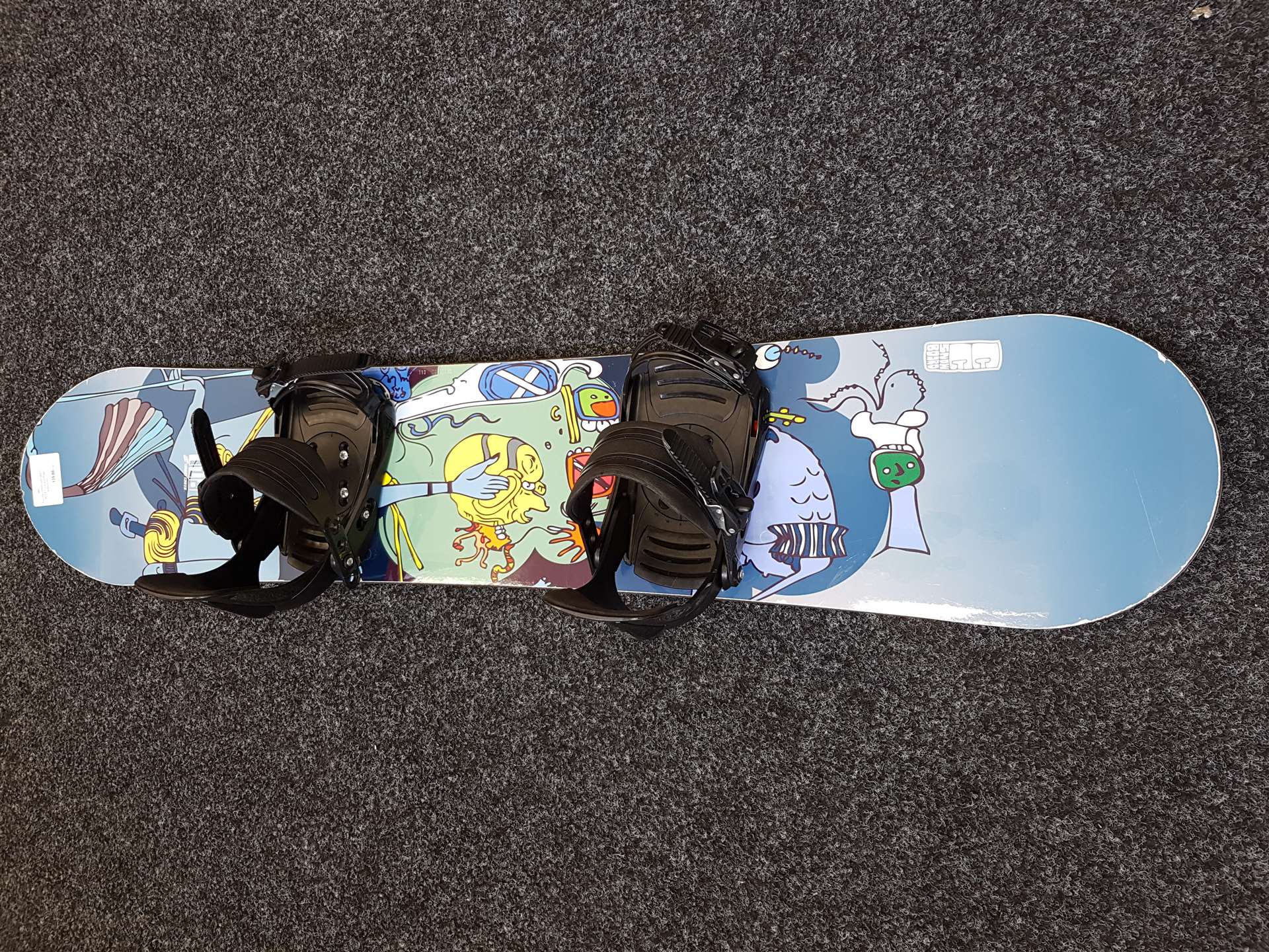 Použitý snowboard CRAZY CREEK + viazanie Rage veľkosť XS
