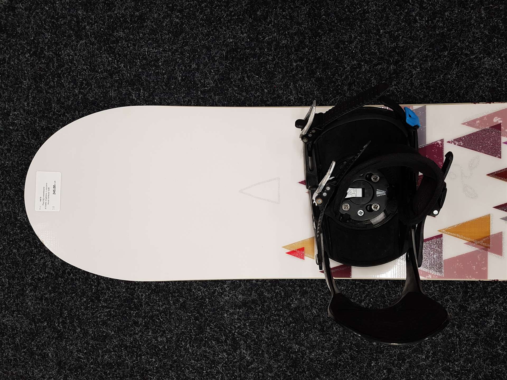 Použitý snowboard ATOMIC Eighties + viazanie Head veľkosť S/M