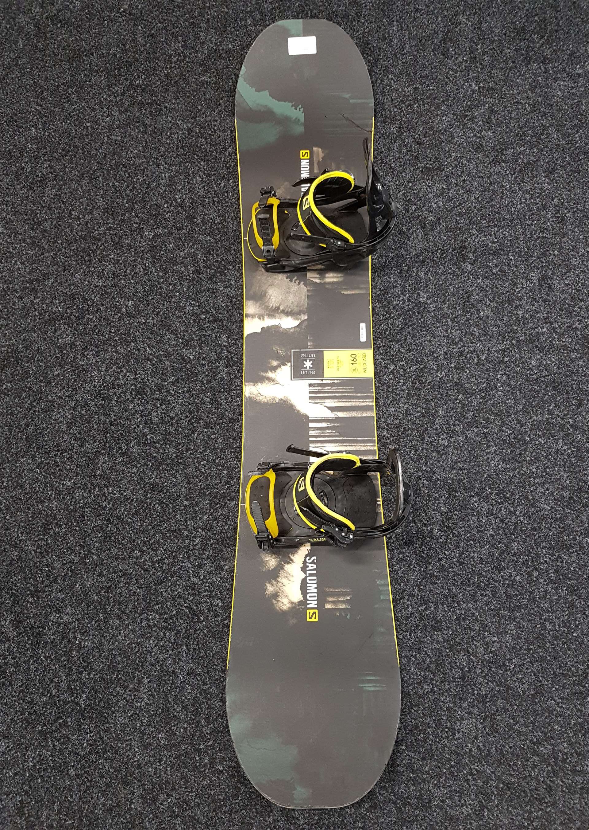 Použitý snowboard Salomon Wild Card + viazanie Salomon veľkosť L