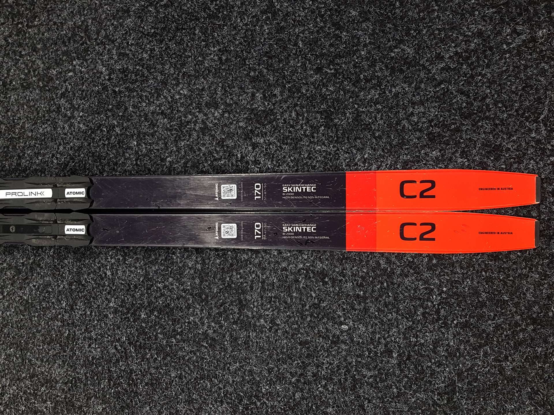 Použité bežecké lyže Atomic C2 Pro JR + NNN viazanie Prolink